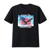 Patriotic Bald Eagle Land Of The Free Home Brave Unisexs T Shirt Size L Vintage Washed Stretched Designer Clothes Graphic
