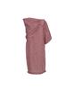 Bimuet Red Check Ribbon Drape Midi Skirt