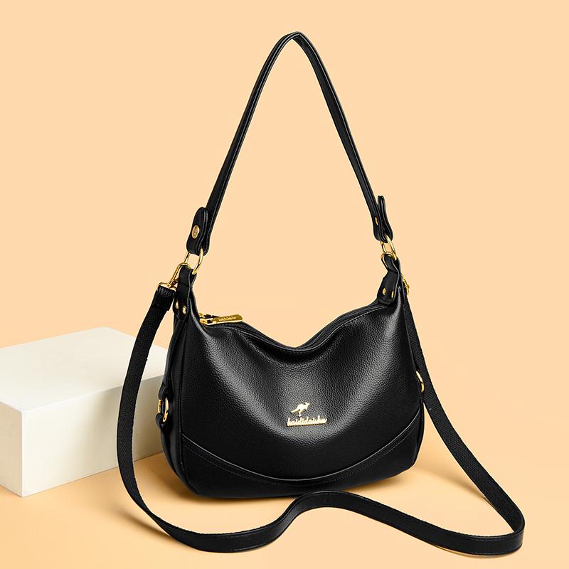 Damentasche Schultertasche Mittleren Alters Muttertasche PU Umhängetasche