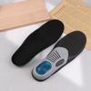 1 Pair Gel Material Sports Running Insoles Shock Proof Soft Elastic Orthotic Inserts Flat Foot Support Comfort Cushioning