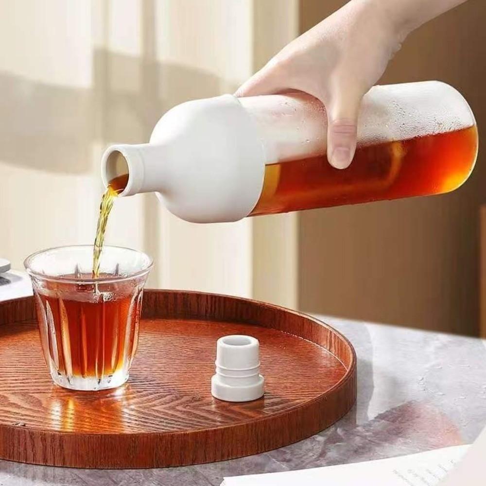 Zapečetěný hrnec na cold brew kávu Velkokapacitní džbán na studenou vodu Přenosná láhev na cold brew Párty