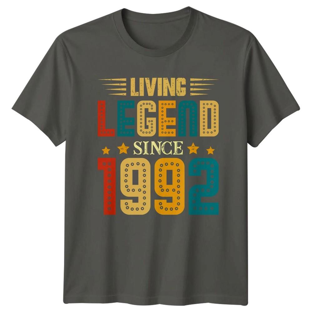 Living Legend Since 1992 TShirt 1992 Birthday 34th Birthday Gift For Him S