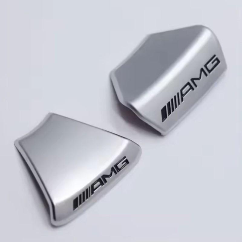 Car Steering Wheel Badge Sticker Auto Interior Accessories For Mercedes Benz AMG A B C E M R G S Class GLA CLA CES CLS SLK GLK