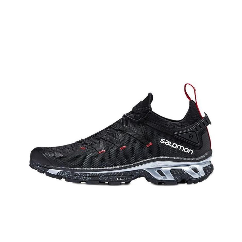 Salomon XT-Rush Black Cherry Tomato Unisex Sneakers L41516700 36⅔