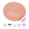 Electric Baby Nail Trimmer Nail File Tool Set Nail Clipper for Infant Baby with 6 Grinding Heads Orange