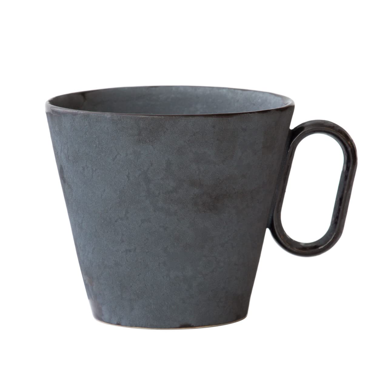 

Wired Beans Eternal Arita Ware 270ml Tenmoku Mug, Double-Walled (39Arita), (Black Charcoal, 1)