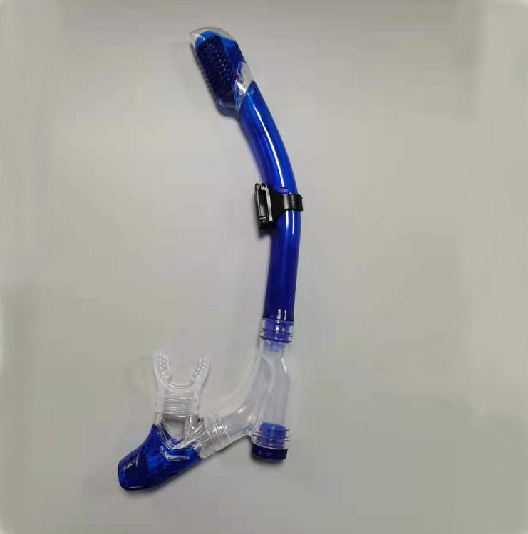 New Anti-Wave Silicone Snorkel with Soft Dry Tube for Diving