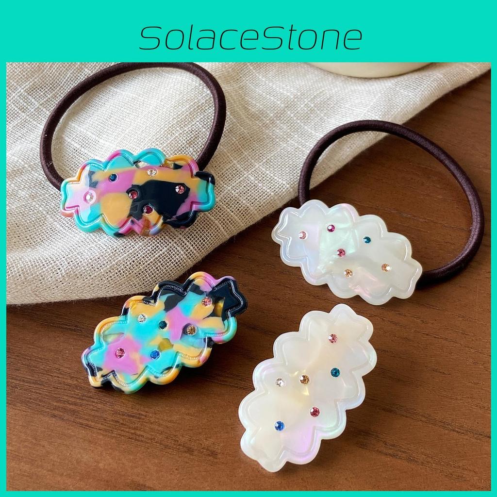 Chic Oval Design Colorful And Brown Duckbill Hair Clips For Stylish Hair Accessories