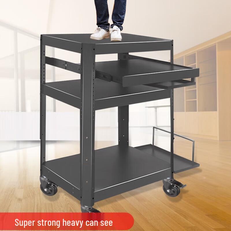 Mobile IT Equipment Workstation Cart