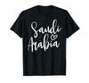 Liebe Saudi-Arabien Süßes Herz Stolzes Saudi T-Shirt