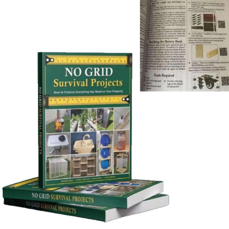 No Grid Survival Projects Jeffrey E Mossman  Survive And Thrive Book Outdoor