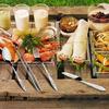 Portable Lunch Tableware Cutlery Set Stainless Steel Spoon Fork Cutter Chopsticks Travel Outdoor
