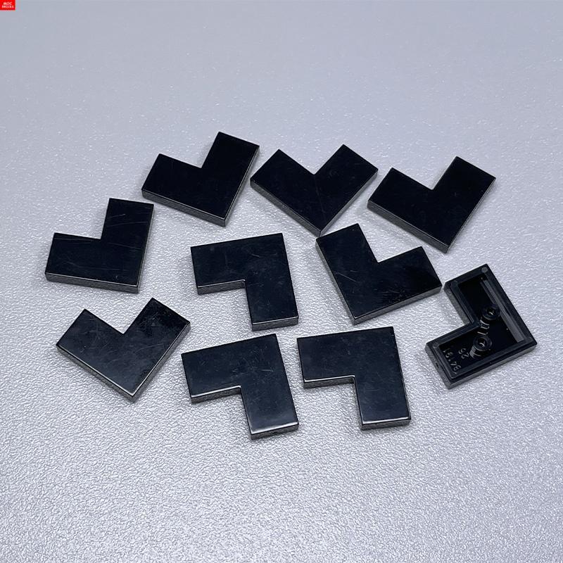 10 Stück/Los MOC Steine Ecke Fliese 2x2 14719 Pädagogische Bausteine Haus Boden Szene Puppen DIY Spielzeug Kinder Geschenke