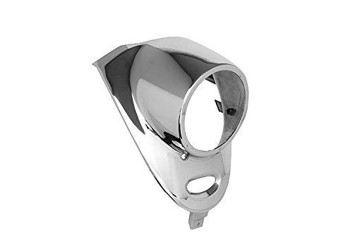 Bike Parts Center 4-stroke Vino Chrome Plated Headlight Cover for Yamaha 4-Cycle Vino SA26J/SA37J (Product Code: 310704)