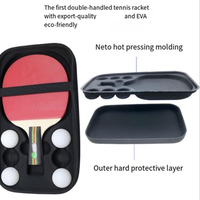 Portable Tennis Paddle Protective Case Light Weight Shockproof Waterproof Tennis Racket Storage Holder For Enthusiasts