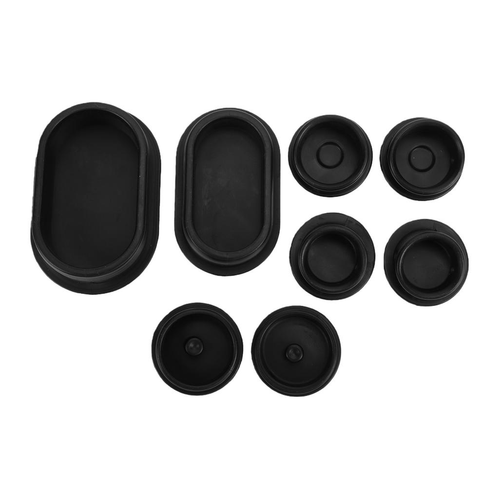 8pcs Motorcycle Frame Hole Caps Kit Anti Dust Decorative Frame Hole Plugs Replacement for MT 09 MT 09 SP 2021 2025