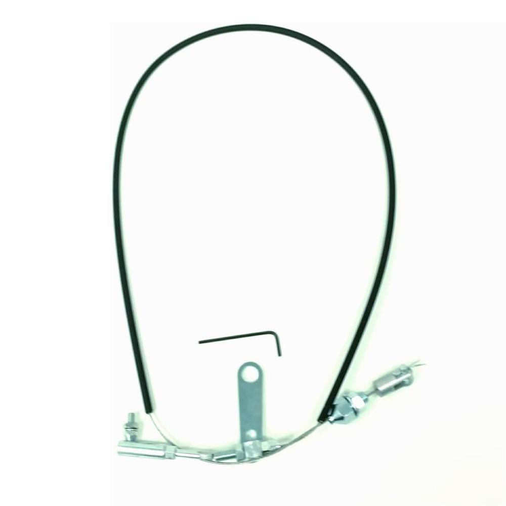 24" Throttle Cable Kit with Mounting Bracket For Hot Rat Rod Chevy Chevrolet V8