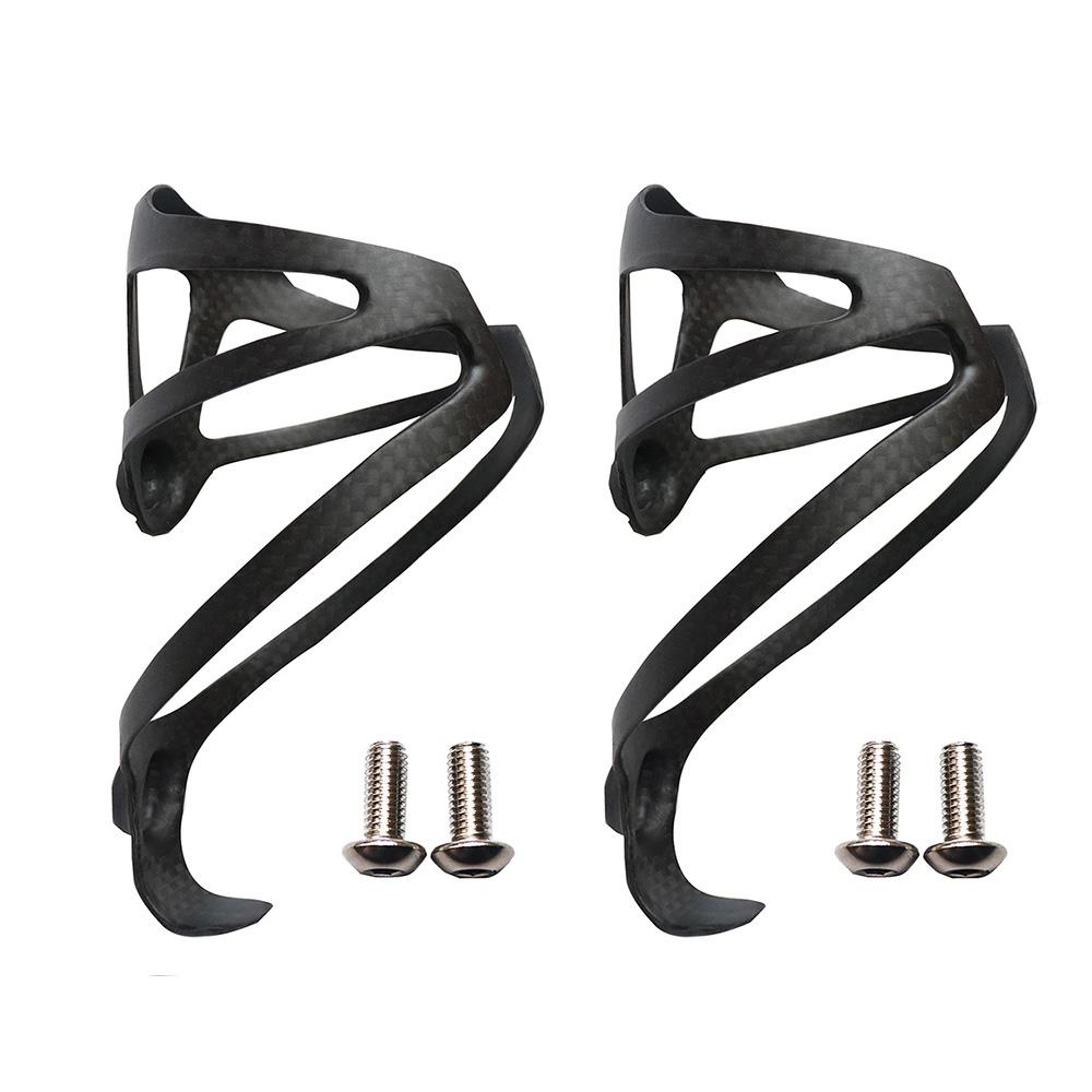 2PCS UD  Ultralightsided Carbon Fiber Mountain Bike Road Bike Bottle Cage  Water Bottle Holder Water Cup Holder
