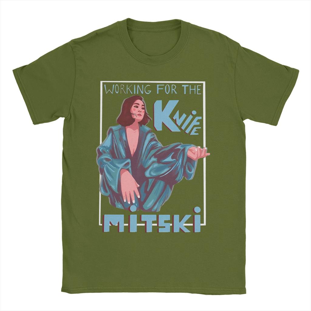 Mitski T Shirt Summer Loner Singer Fashion T Shirts Men Cotton Crewneck 4XL 5XL 6XL Tees Short Sleeves Awesome Tshirt