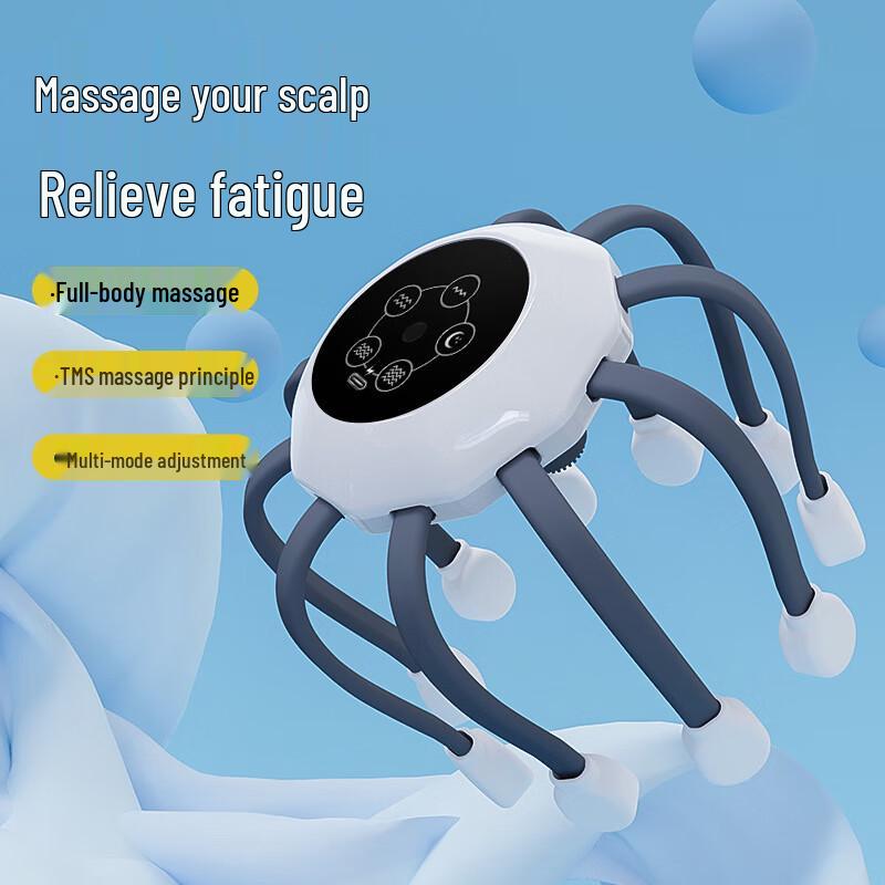 Kangzuo Octopus Electric Vibrating Head Massager