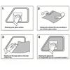 Black Car Window Film 5%/20%/35%/50%/70% VLT Window Tinting Glass Shading Sticker Summer UV Protector Auto Accessories