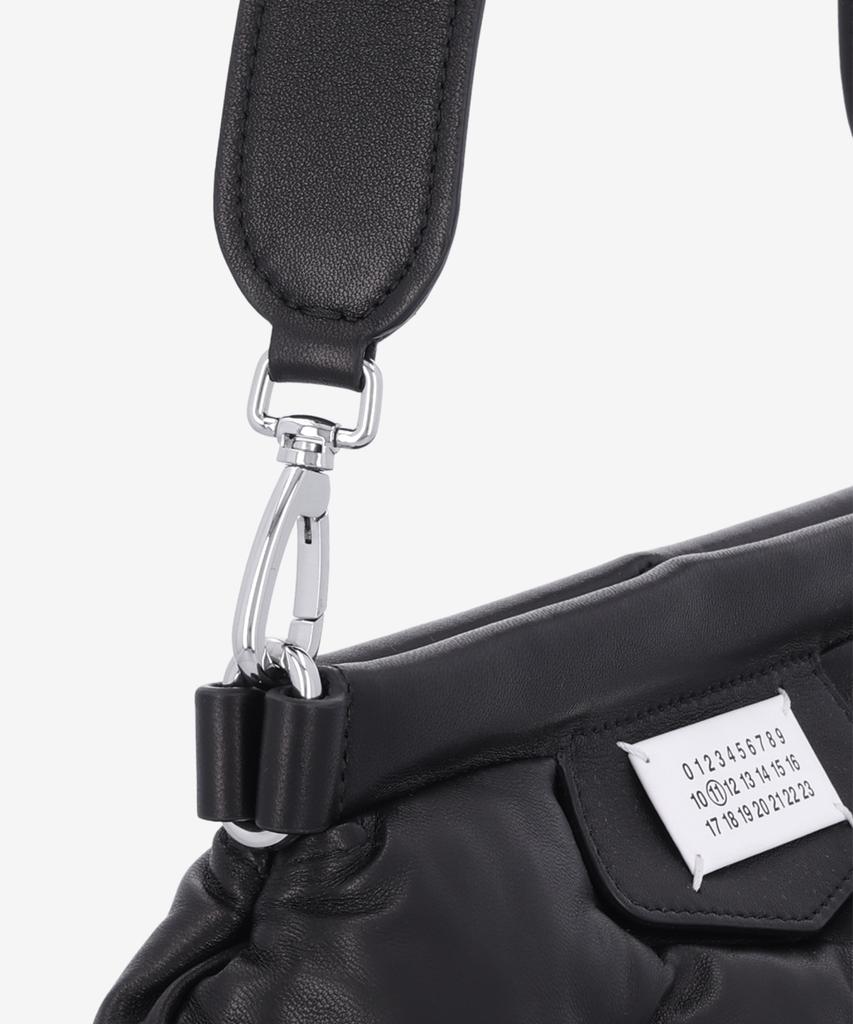 Maison Margiela Glam Slam Classic Small Shoulder Bag - Black / Sb1Wg0028P4300T8013