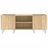 Record Cabinet Sonoma Oak 121 X 38 X 48 Cm Particleboard