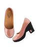 Shoetopia Solid Peach Pumps For Women & Girls-Eu37