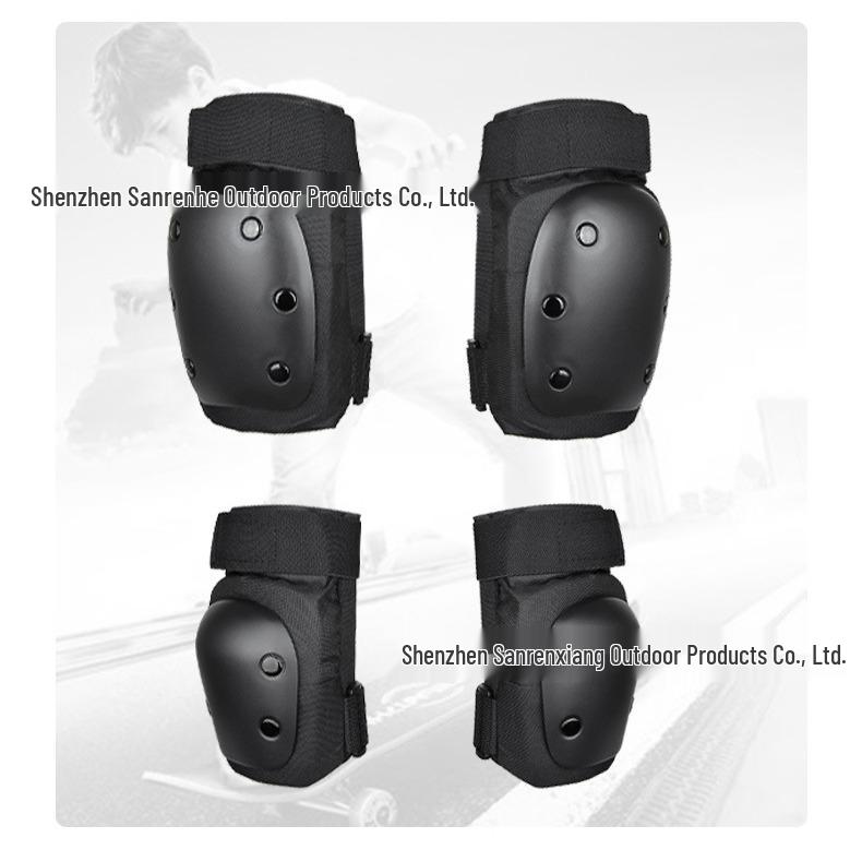 Balance Bike & Skate Protective Gear Set - Includes Knee & Elbow Pads for Children & Adults