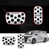 Yamlten Alphard Pedal Cover 2022 Compatible with Alphard 20 Series and 30 Series Accelerator Easy No Tools Required (January - Present) Pedal,