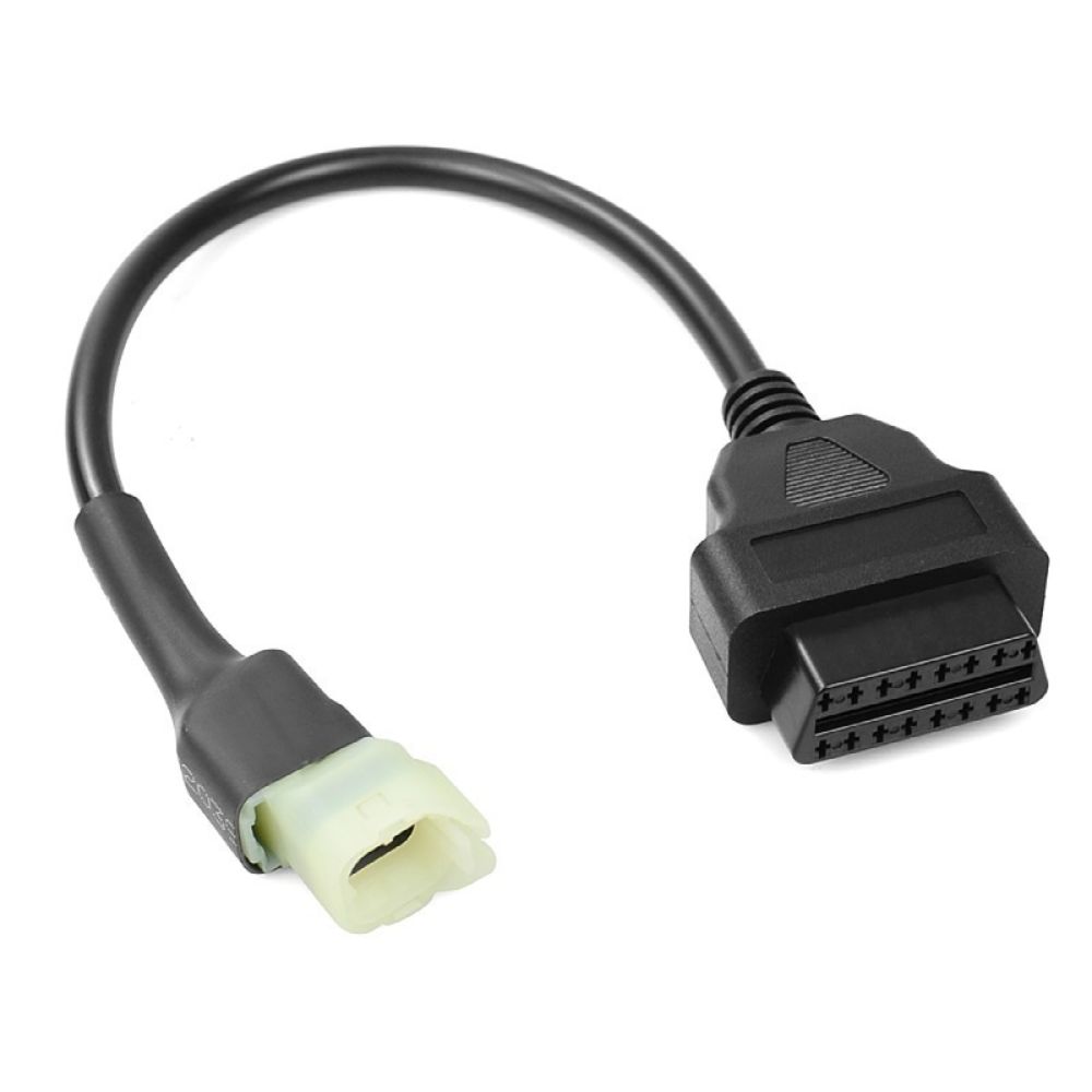 4PIN Male OBD2 Connector Cable Extension Cable Male To Female OBD2 Cable For Honda Motorcycles