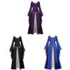 Cosplay Women Renaissance Costumes Medieval Victorian Long Dress Fashion Retro