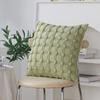 Ins Cream Style Pillow Green Cushion Pillow Cover Living Room Sofa Model Room Bay Window Cushion Does Not Contain Core