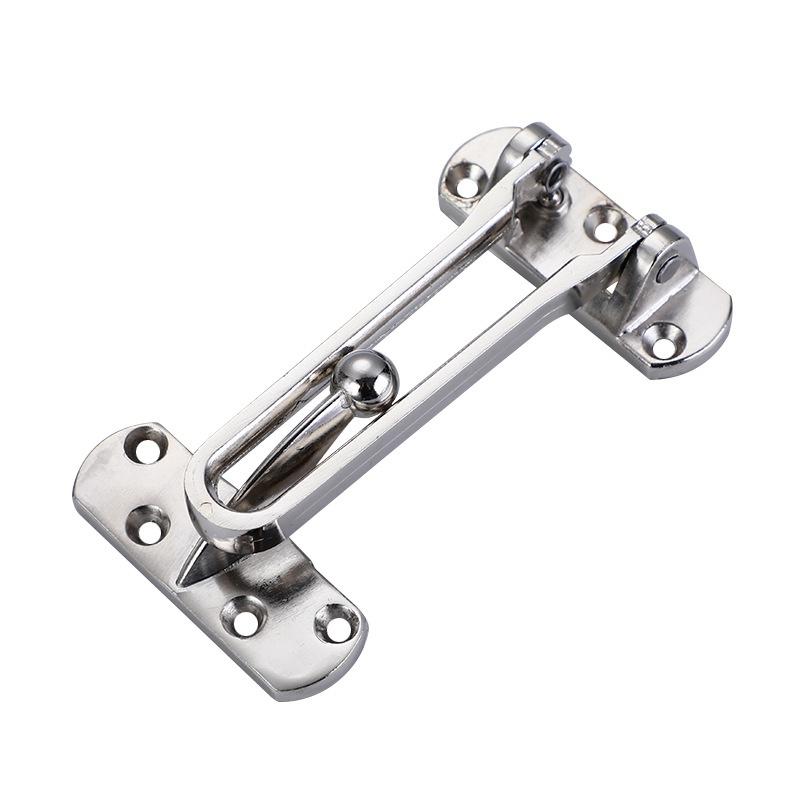 1Pcs Anti-Theft Buckle Door Buckle Door Bolt Door Lock Buckle Hasp Door Anti-Lock Buckle Household Thickening Mute Anti-Rust