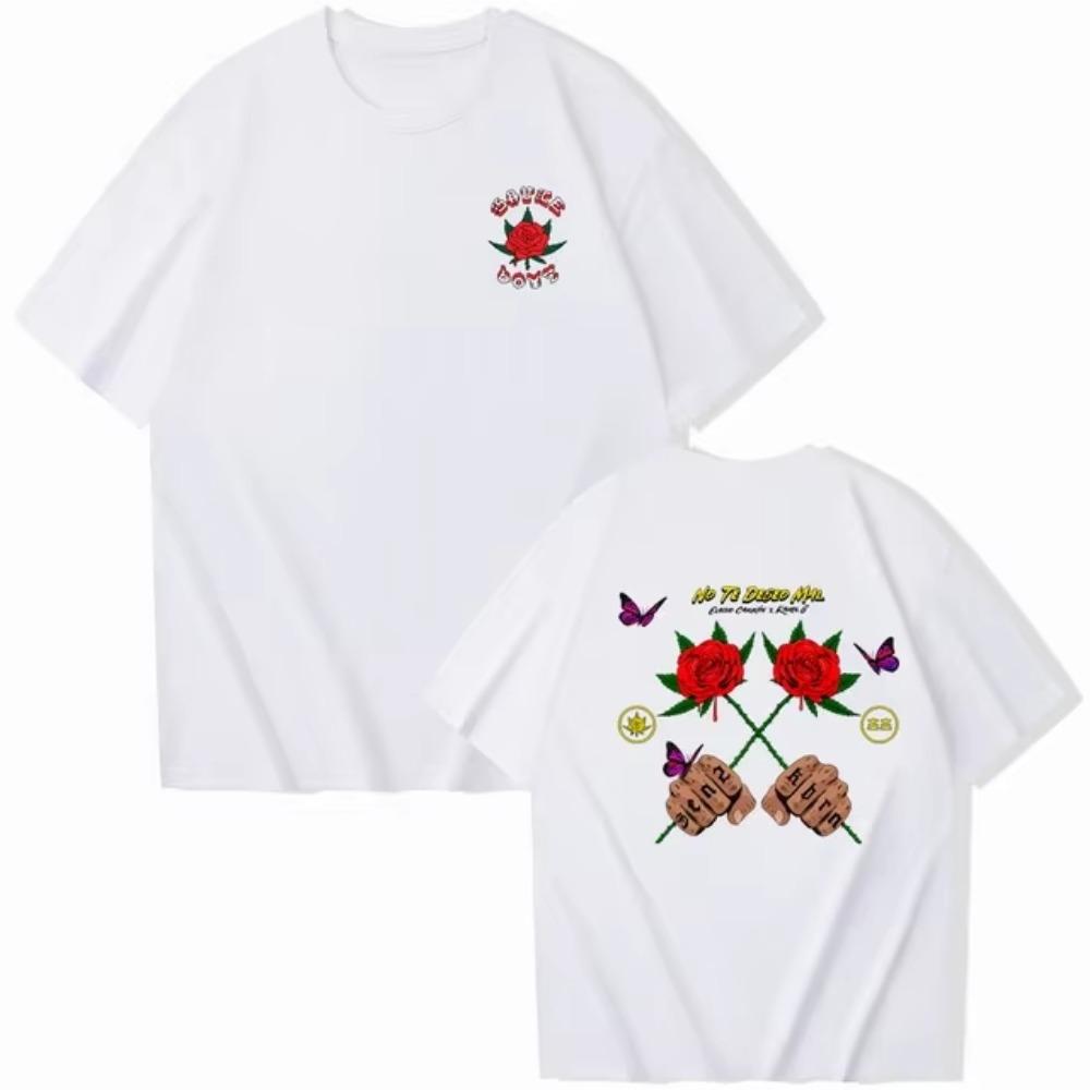 2023 Printed T-shirt Harajuku Fans Special Gift Graphic Tee Tshirts Tops Women Men Tee Camisetas Hot Eladio Carrion World Tour