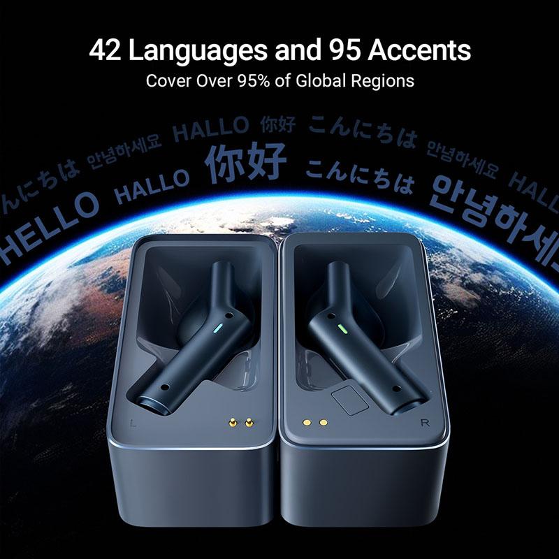Timekettle W4 Translator Headphones, AI Two-way Synchronous Translation, 42 Languages Joom
