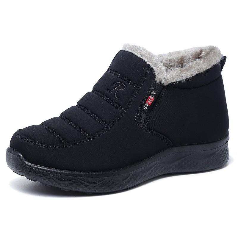 Winter new old Beijing cloth shoes piled and thickened cotton shoes, men's and women's warm casual cotton boots manufacturers support