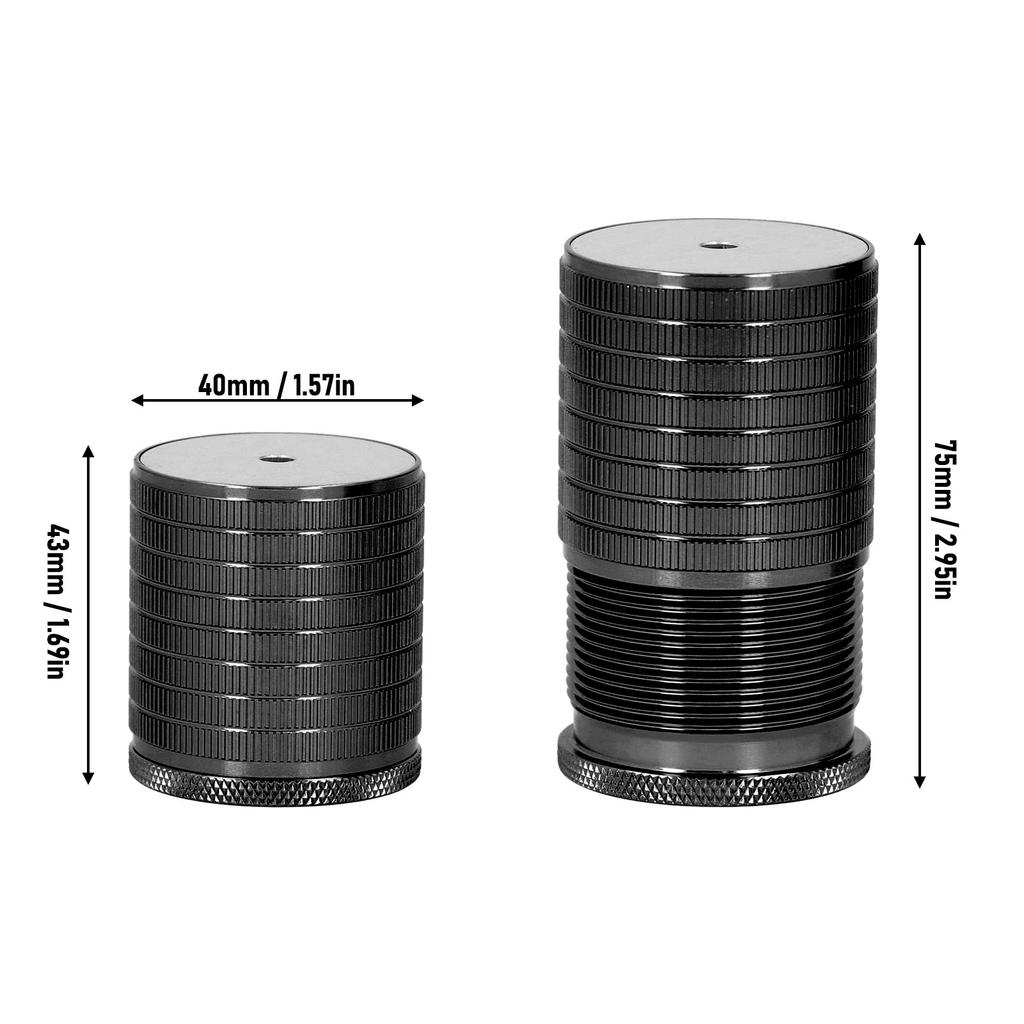 Furniture Riser Furniture Riser 43-75mm Adjustable Strong Load Bearing Aluminum Alloy Heavy Duty Bed Riser Metal Bed Riser