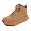 New Winter Men's Shoes with Velvet Warm Cotton Shoes Outdoor Sports Mountaineering Anti Slip Snow Boots