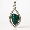 31 Ct Natural Fire Opal Fancy Shape Pendant 925 Sterling Silver Certified