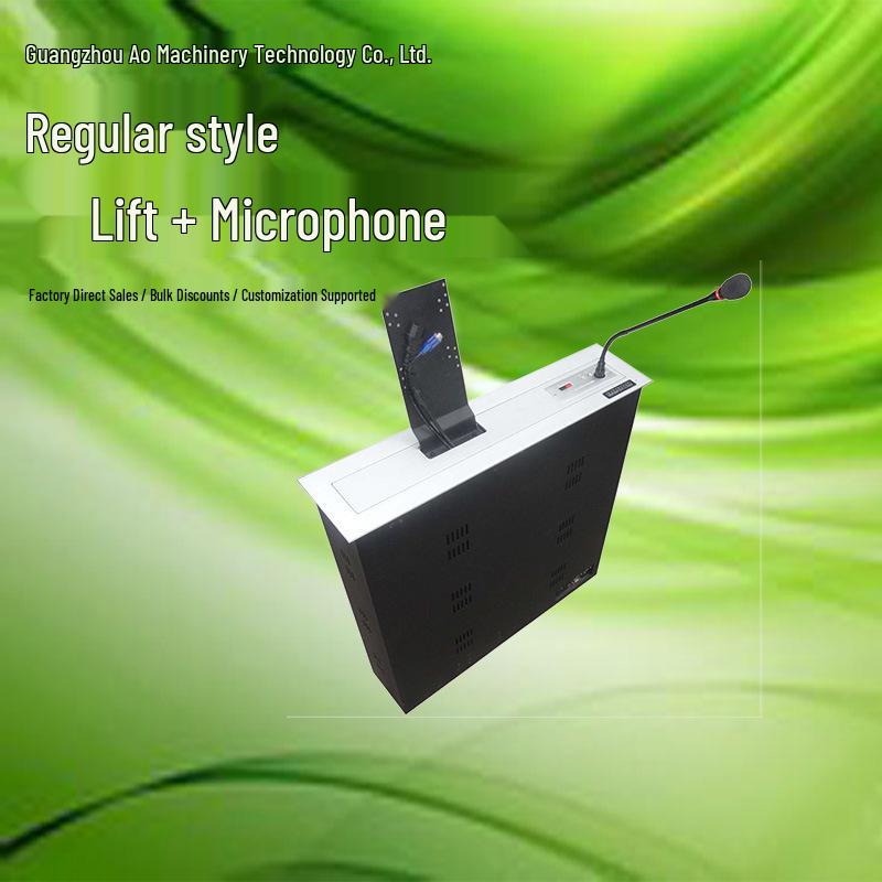 Ultra-Thin 24-inch LCD Touchscreen Lift for Conference Tables