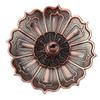 Copper   Flower Incense  ,   Flower Modeling Incense   Holder Meditation Aid Sleeping Craft Ornament for Home Decor   Furnishi