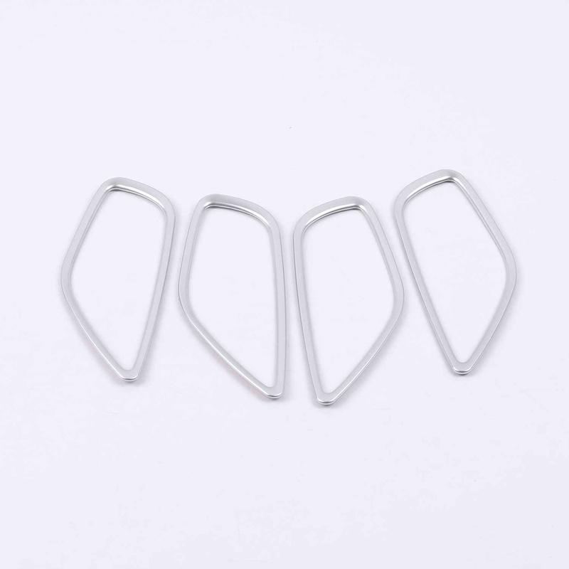 For Mazda 6 Atenza 2014 2015 2016 2017 Inner Door Handle Bowl Frame Cover Trim ABS Carbon Fiber Sticker Car Styling Accessories