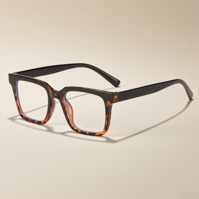 Retro Square Frame Transparent High Definition Anti Blue Light Reading Glasses Men Women Fashion Computer Presbyopia Eyeglasses