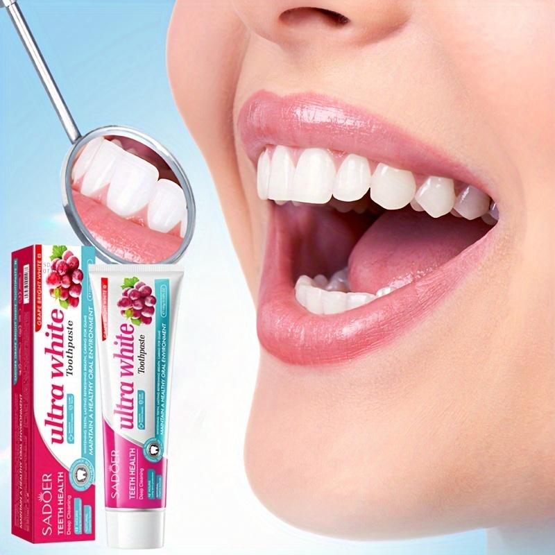 100gGrape Whitening Toothpaste, Fresh Breath, Clean The Mouth,Remove Tooth Dirt By Brushing Teeth,Brighten Teeth and Care for Gums Portuguese Ointment