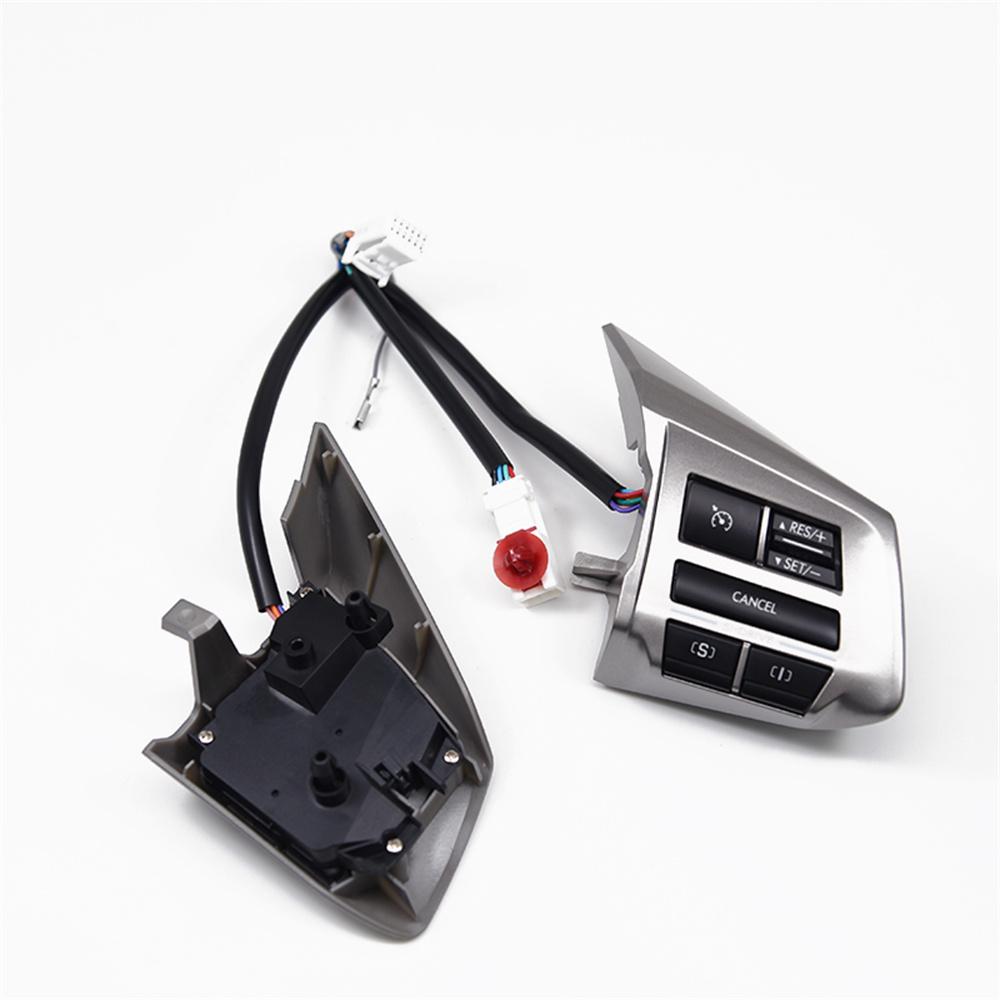 Steering Wheel Switch Silver+Black Fit For Subaru Legacy 2012-2014  High Version