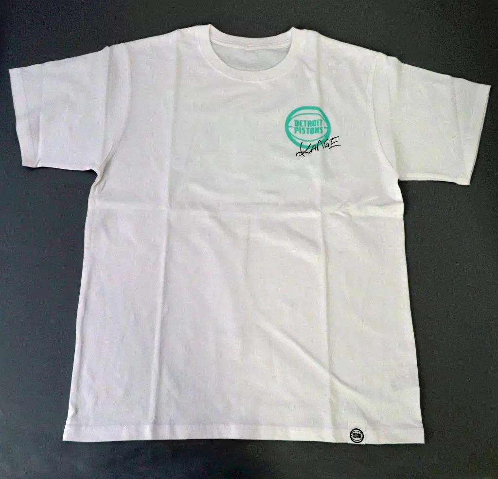 

NBA Virtual NBA Kaname Detroit Pistons White T T-Shirt Free Size 2024 L