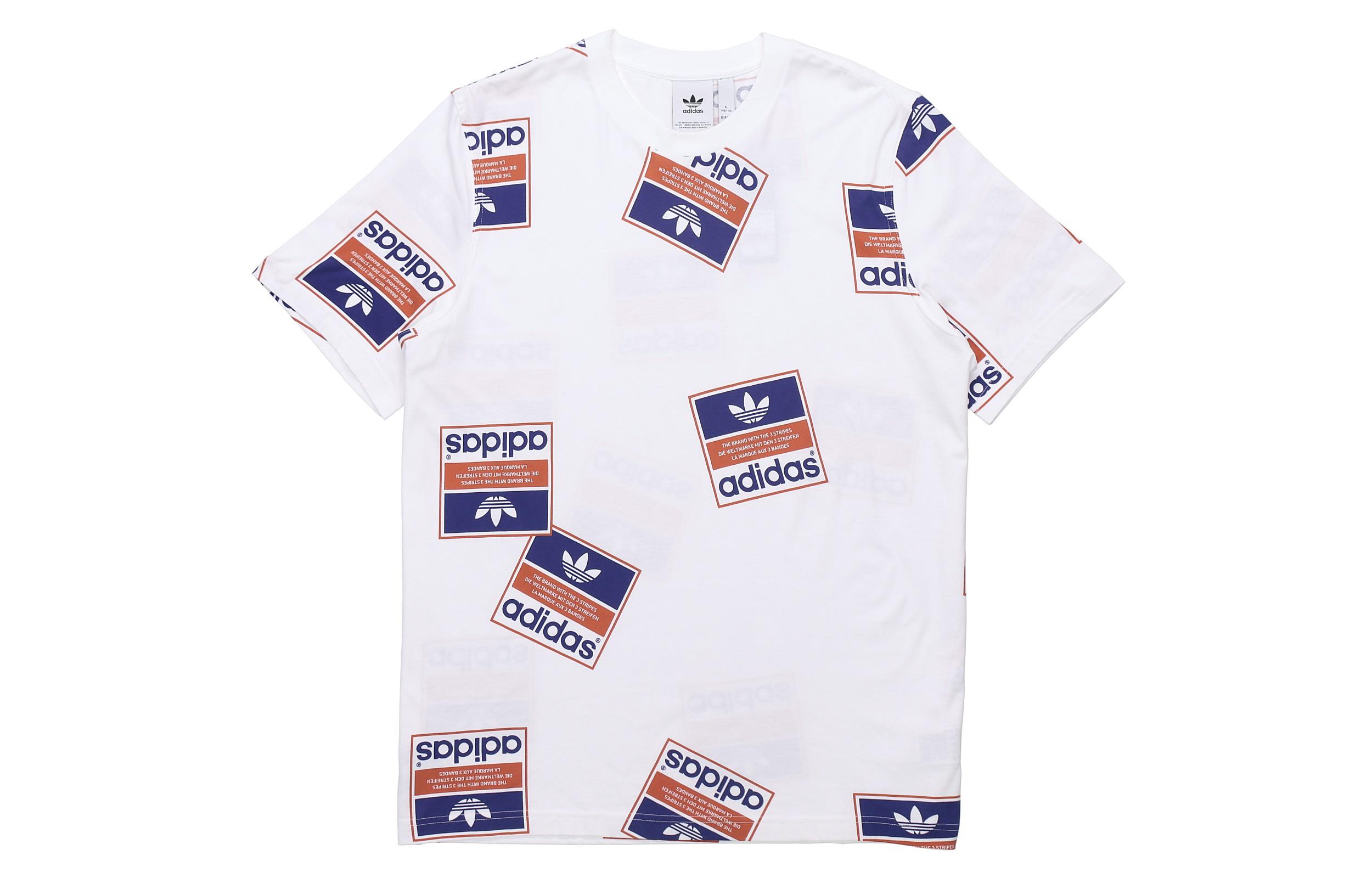 Adidas Originals T Shirt Men s White DX3649 S