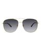 Gucci Aviator Sunglasses Gold Gold Grey Luxury Eyewear Made In Japan Metal Frame Designer Fashion Everyday Luxury