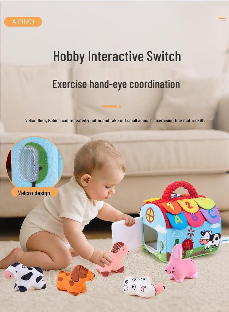 Interactive Baby Farm Playhouse: Educational Role-Playing Toy for Early Learning